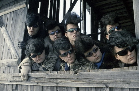 Кадр из фильма «Ленинградские ковбои едут в Америку»